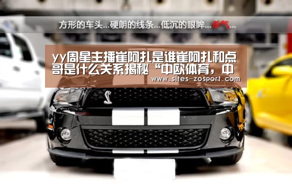 yy周星主播崔阿扎是谁崔阿扎和点哥是什么关系揭秘“中欧体育，中欧体育app，中欧